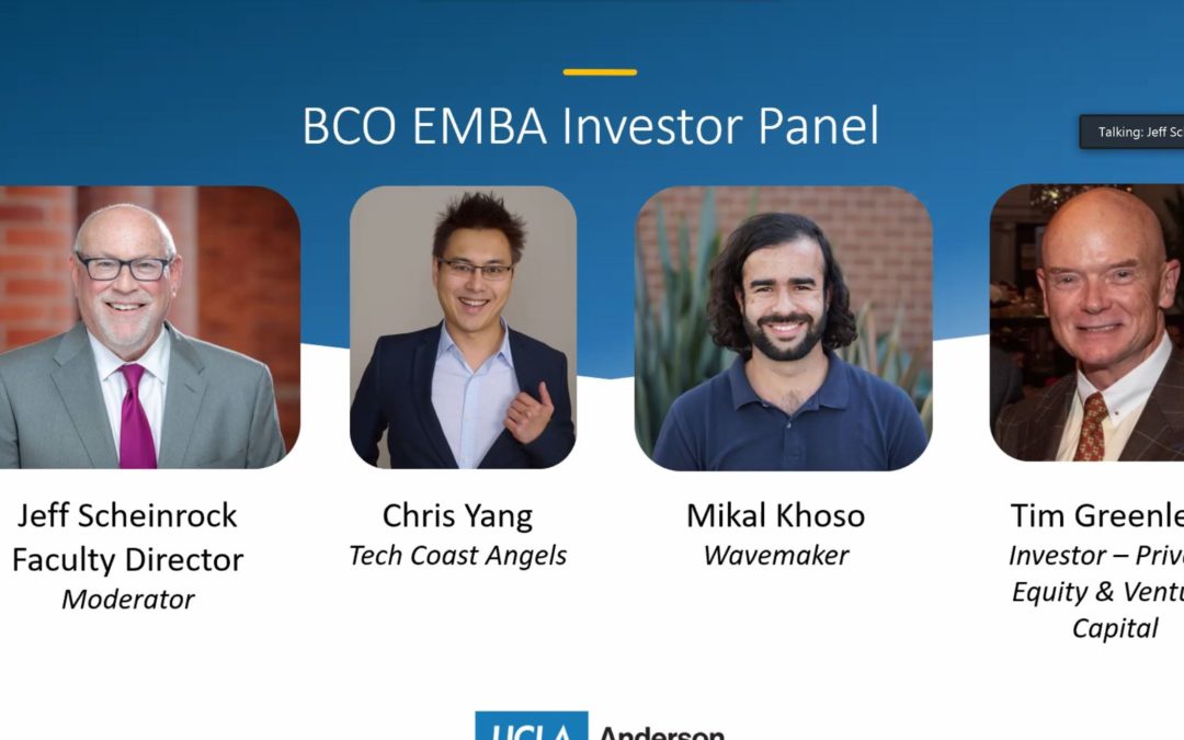 Chris Yang - UCLA investor Panel